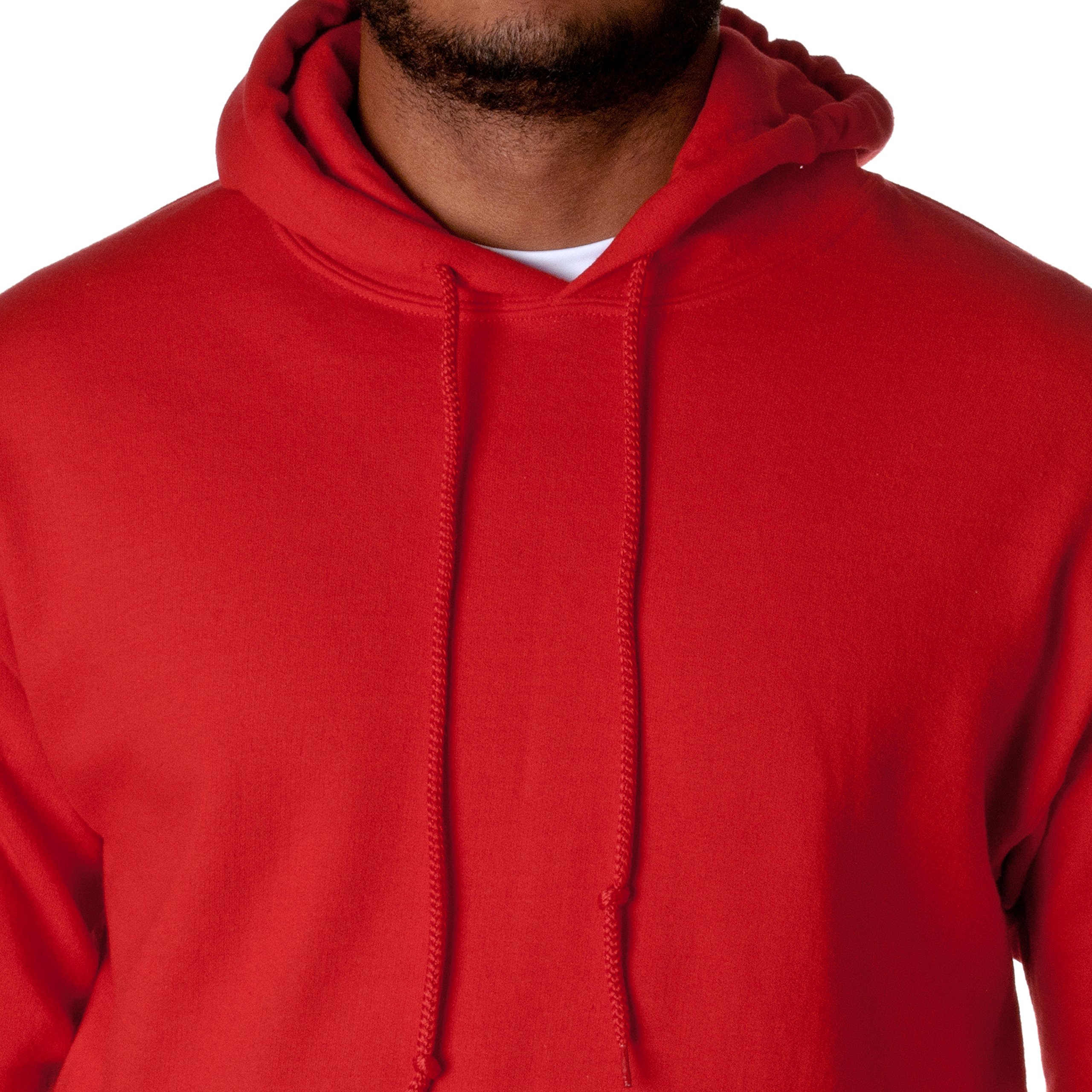 Gildan G185 Heavy Blend Adult Hooded Sweatshirt - Soft Unisex Pullover Hoodie for Men & Women - Cardinal Red - Perfect for Casual Wear, Gym, and Outdoor Activities