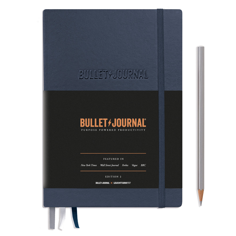 Leuchtturm1917 A5 Bullet Journal Notebook - Dotted Grid, 251 Pages, Hardcover | Perfect for Planning, Sketching & Productivity | Ideal for Students, Professionals & Artists