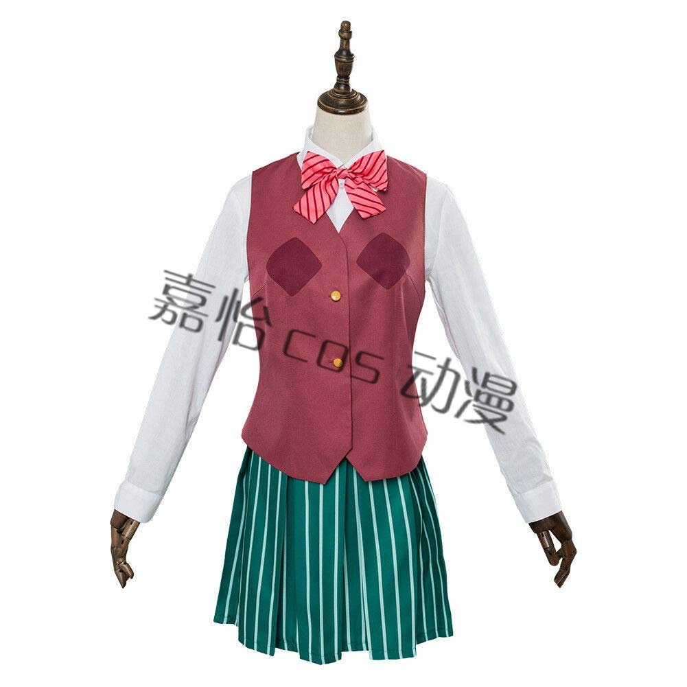 Anime Matsuzaka Satou Cosplay Costume - Japanese School Uniform Outfit for Halloween, Carnival & Christmas Parties | Perfect for Cosplay Events, Anime Conventions & Themed Parties