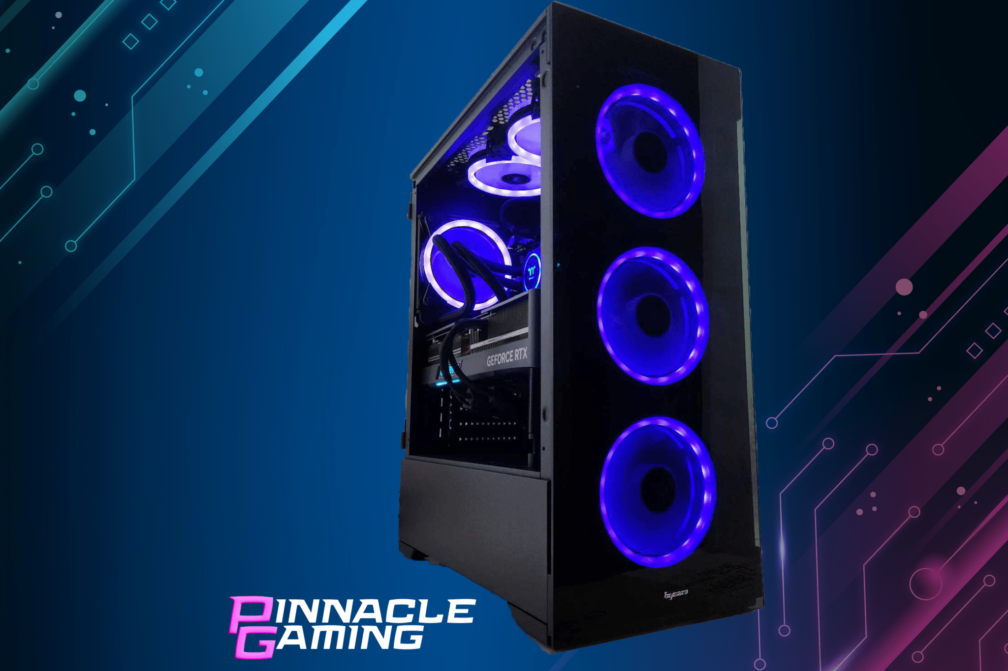 Custom Gaming PC - AMD Ryzen 5 Processor, RX 9070 XT GPU, 16GB VRAM, 2TB SSD, 32GB DDR5 RAM - High Performance Desktop Computer for Gaming, Streaming & Content Creation