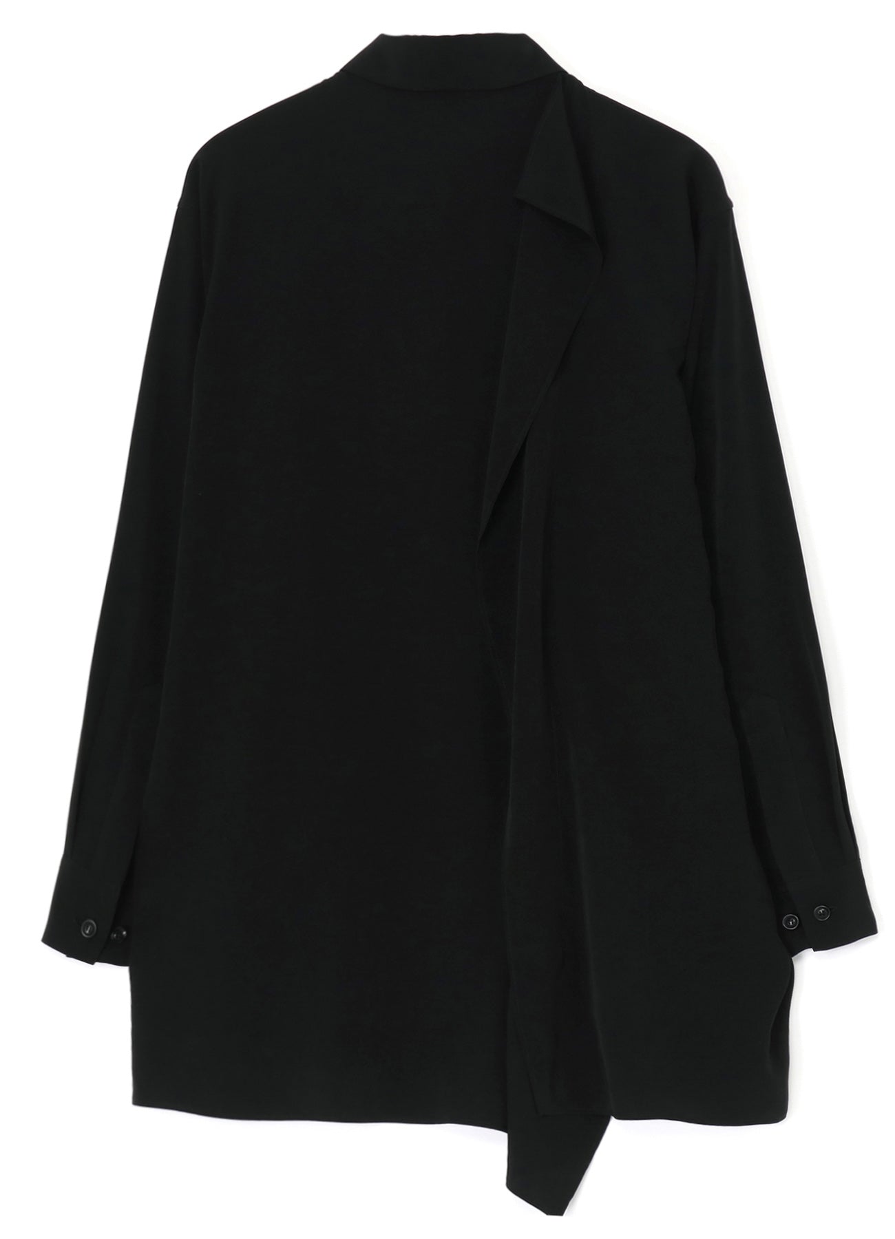 Elegant Crepe de Chine Back Flap Blouse for Women | Flowy & Stylish Top for Office, Date Night & Casual Outfits