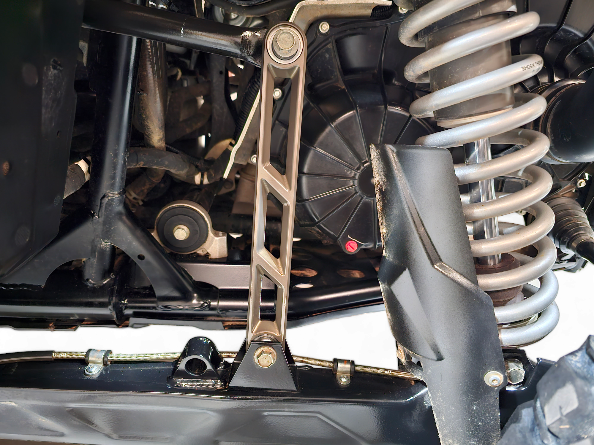 2020-2024 Polaris RZR Pro XP Rear Sway Bar Link - Gun Metal Finish - Heavy Duty Off-Road Suspension Upgrade for Dune Bashing & Trail Riding