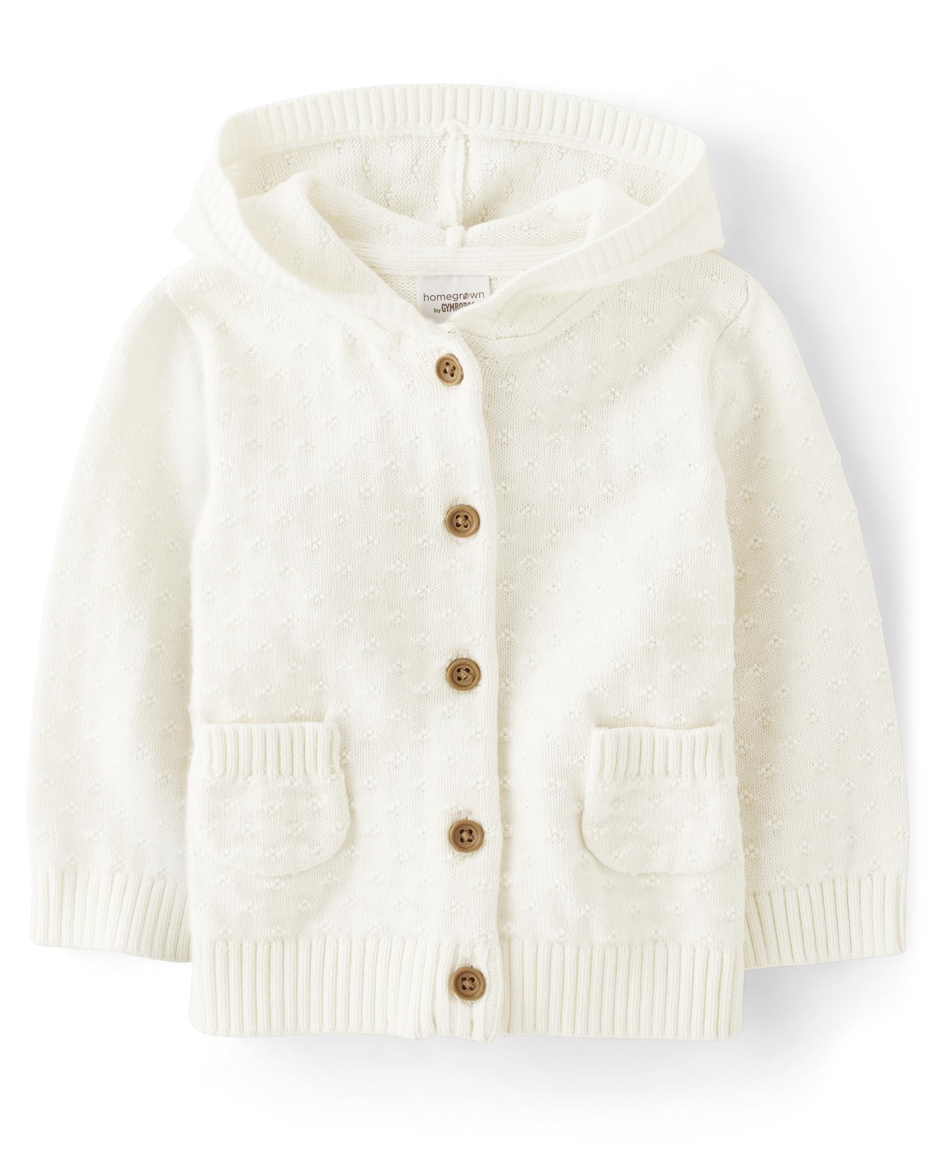 Gymboree Baby Girls' Button-Up Cardigan Sweater | Soft & Cozy Knit | Perfect for Playdates & Family Outings