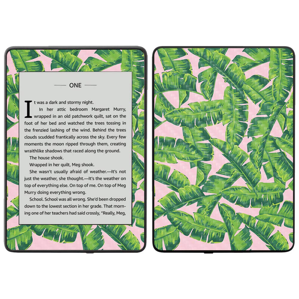 Premium Carbon Fiber Skin for Amazon Kindle Paperwhite 2018 (10th Gen) - Abstract Wood Design | Waterproof Protective Cover with Durable Textured Finish | Easy Application & Removal | Made in USA | Perfect for Travel, Reading & Outdoor Use