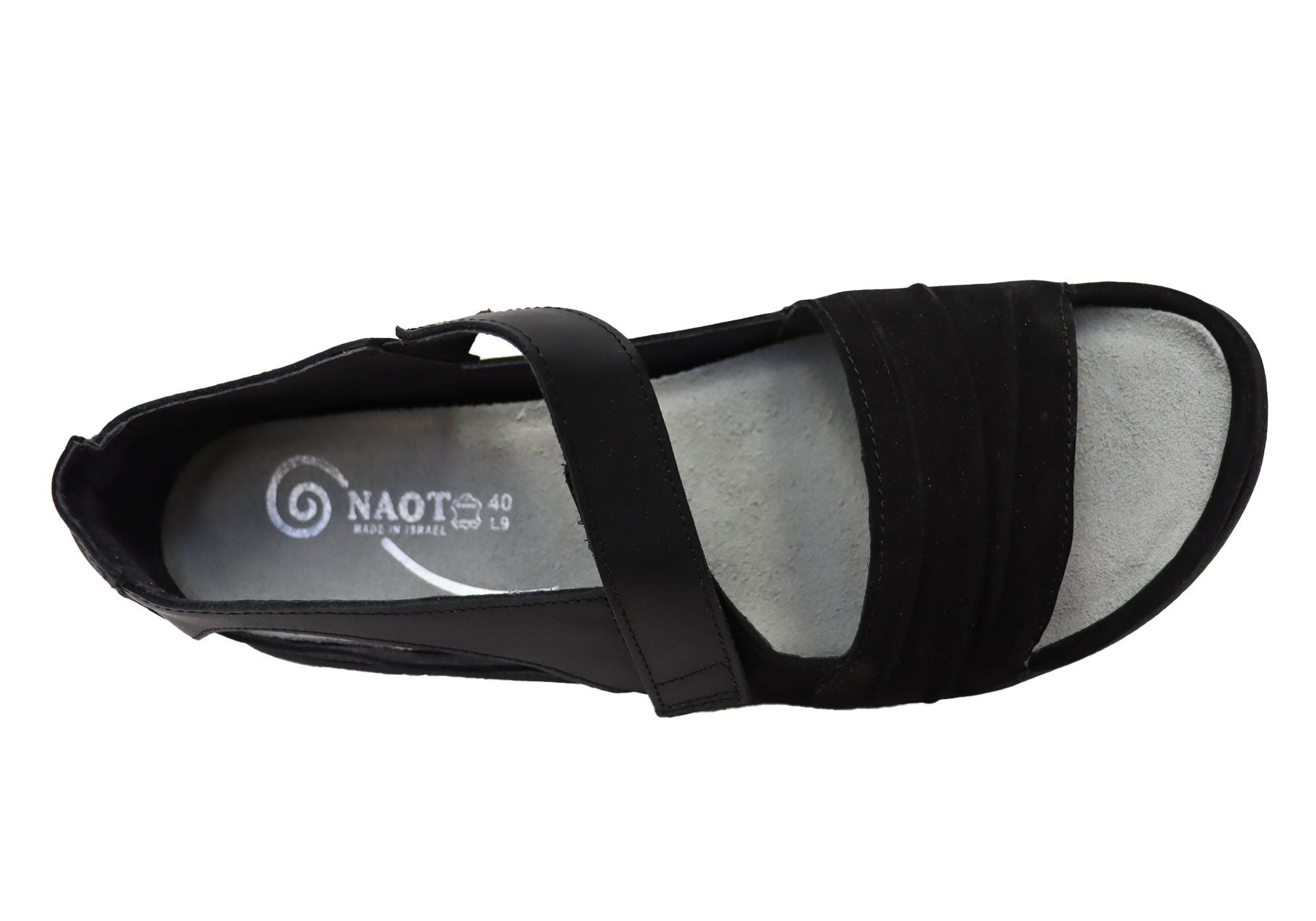 Naot Papaki Women's Comfort Cushioned Orthotic Friendly Leather Sandals - Supportive Walking Shoes for Travel, Work & Everyday Wear