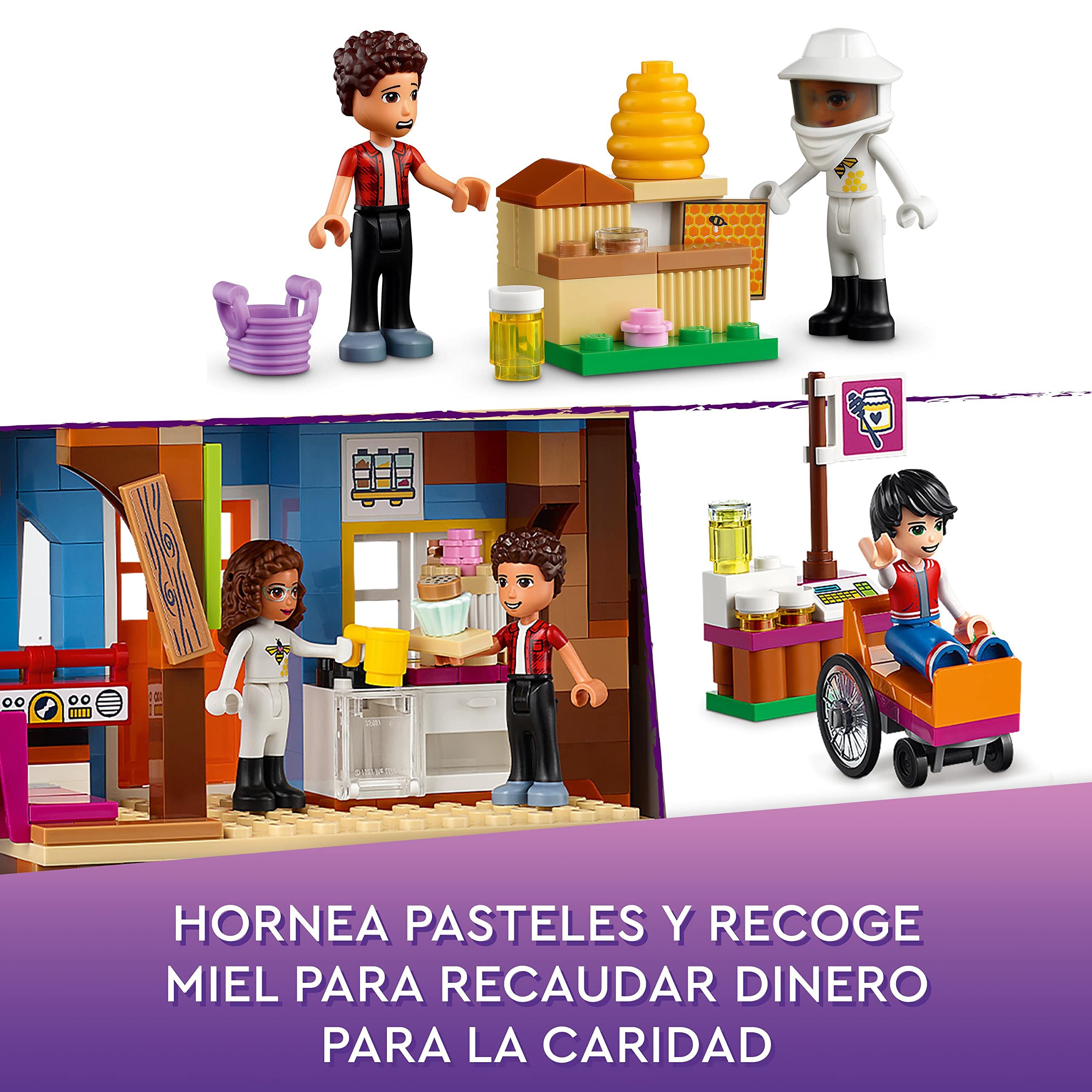 LEGO 41703 Friends Friendship Tree House Building Toy Set with Mini Dolls MIA & River - Educational STEM Toy for Kids Ages 8+ - Perfect for Birthday Gifts, Creative Play & Room Decor