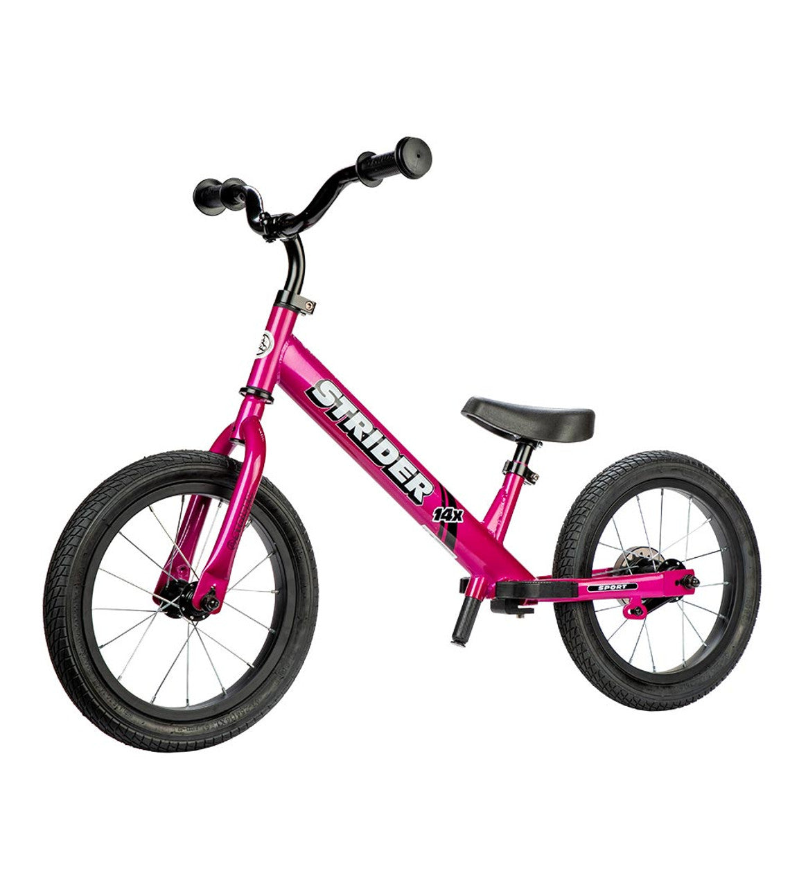 Strider 14x Convertible Balance Bike for Kids Ages 3-7 - Adjustable Seat & Handlebars - Learn to Ride Bike - Perfect for Backyard, Park & Neighborhood Rides