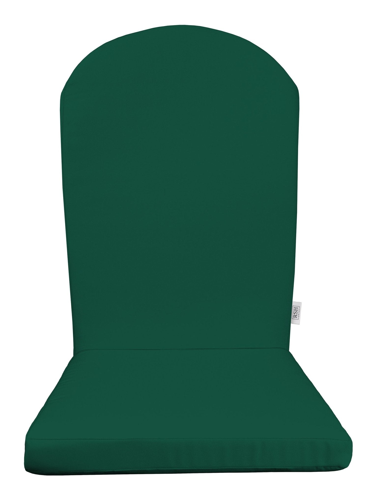 Premium Sunbrella Canvas Greens Foam Cushion for Adirondack & Rocking Chairs - Waterproof, UV-Resistant Outdoor Furniture Cushion - Perfect for Patio, Deck, Garden & Poolside Relaxation
