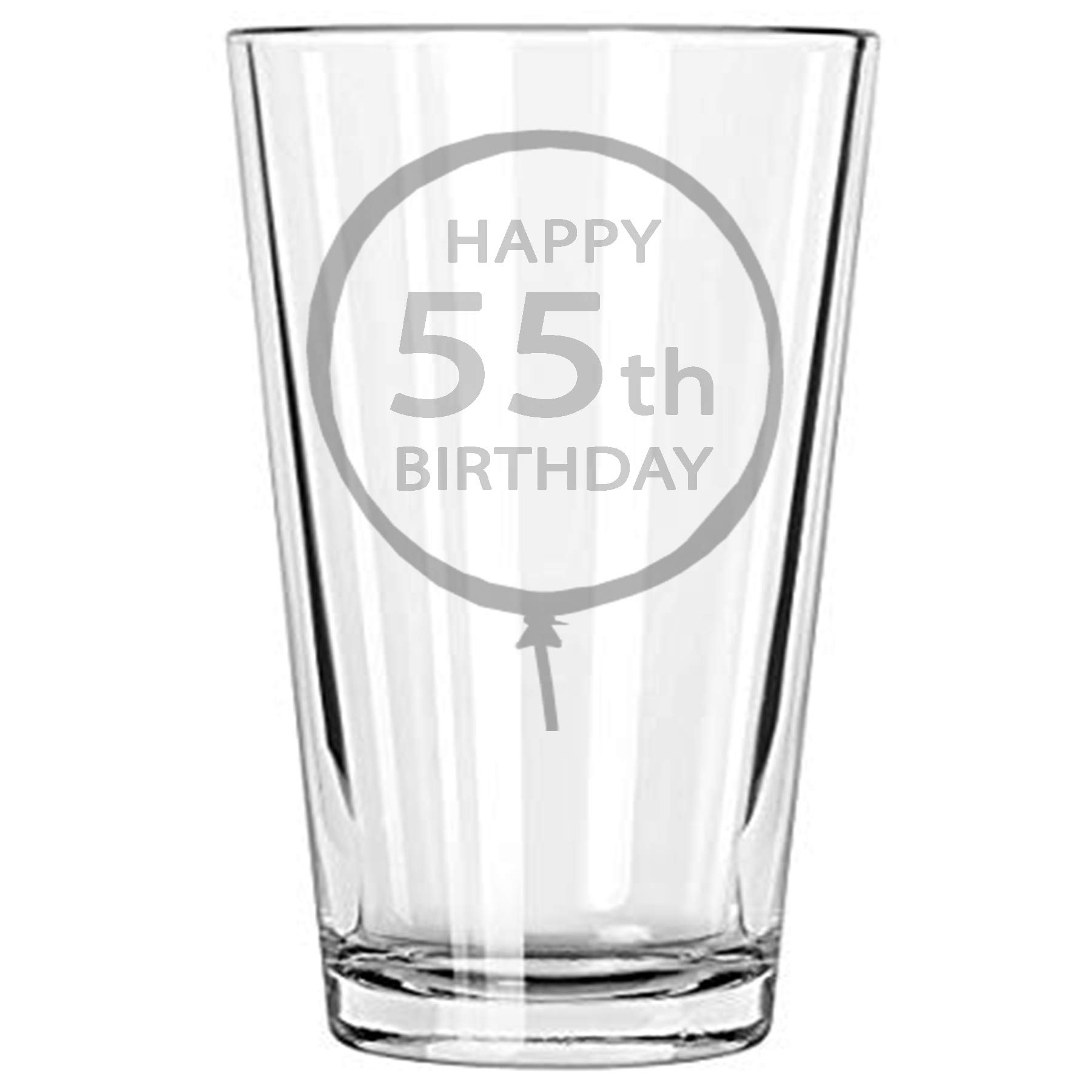 Happy Birthday Beer Glass - 16 oz Pint Glass for Celebrations, Parties & Gifts - Perfect for Birthdays, Anniversaries & Special Occasions