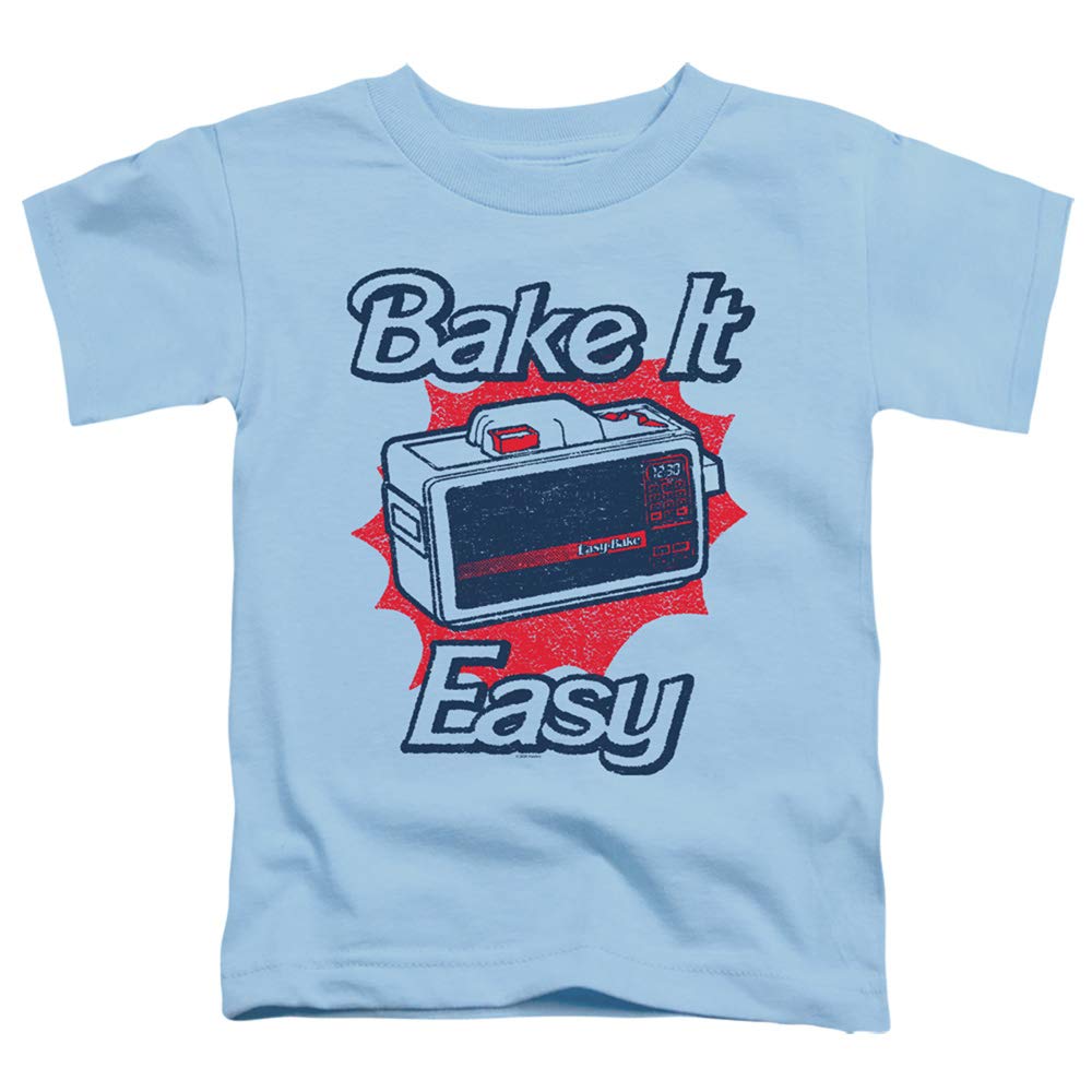 Easy Bake Oven Bake It Easy Unisex Toddler T-Shirt for Boys & Girls - Fun Baking Themed Kids Shirt for Playdates & Birthday Parties