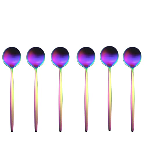 Rainbow Dessert Spoon