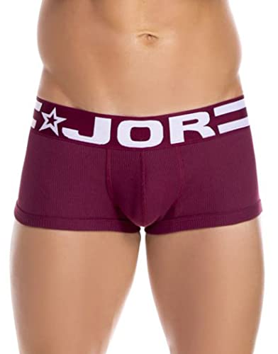 JOR Men's Boxer Briefs - Soft Cotton Underwear for Men - Comfortable & Breathable Trunks - Perfect for Everyday Wear, Workout & Sleep