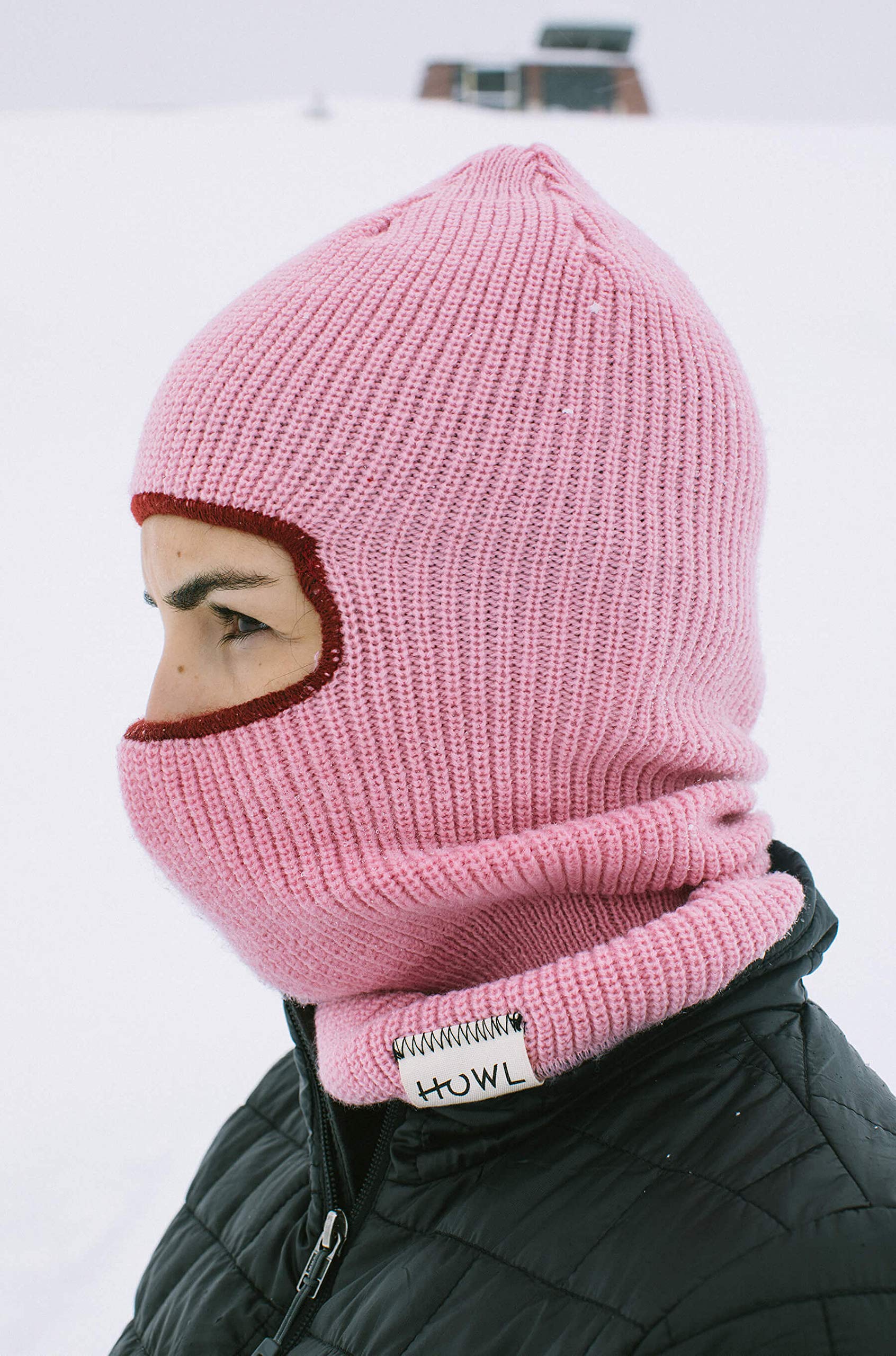 Howl Waffle Beanie - Soft Winter Knit Hat for Men & Women - Black One Size - Perfect for Skiing, Snowboarding & Cold Weather Outdoor Activities