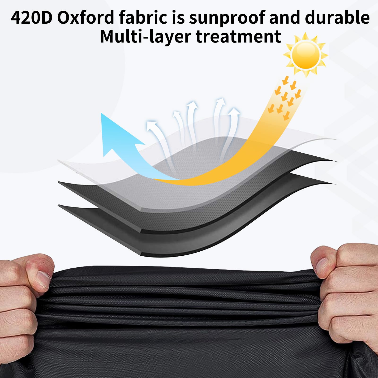 **AKEfit Waterproof Wheelchair Cover - Electric & Mobility Scooter Storage Protector - Dust, Snow, Rain Protection - Outdoor Use for Wheelchairs & Rolling Walkers**    *(Perfect for Travel, Home Storage, and Outdoor Protection Against Harsh Weather)*