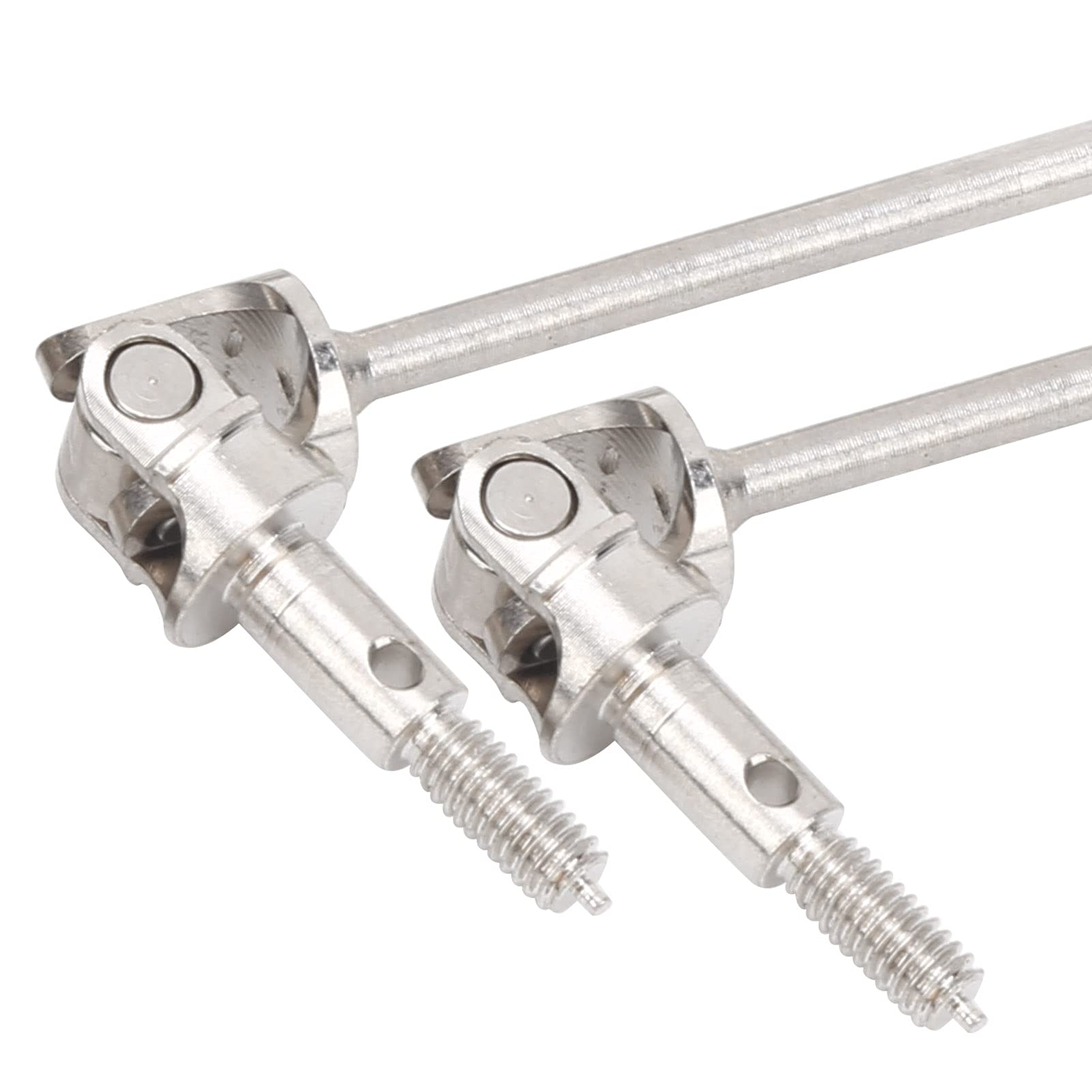 High-Quality CVD Drive Shaft - 4Pcs Steel RC Axle for 1/10 Scale RC Cars - Compatible with HSP 94123/94108/94102 Models (Silver) - Perfect for Off-Road Racing, Drifting & RC Car Upgrades