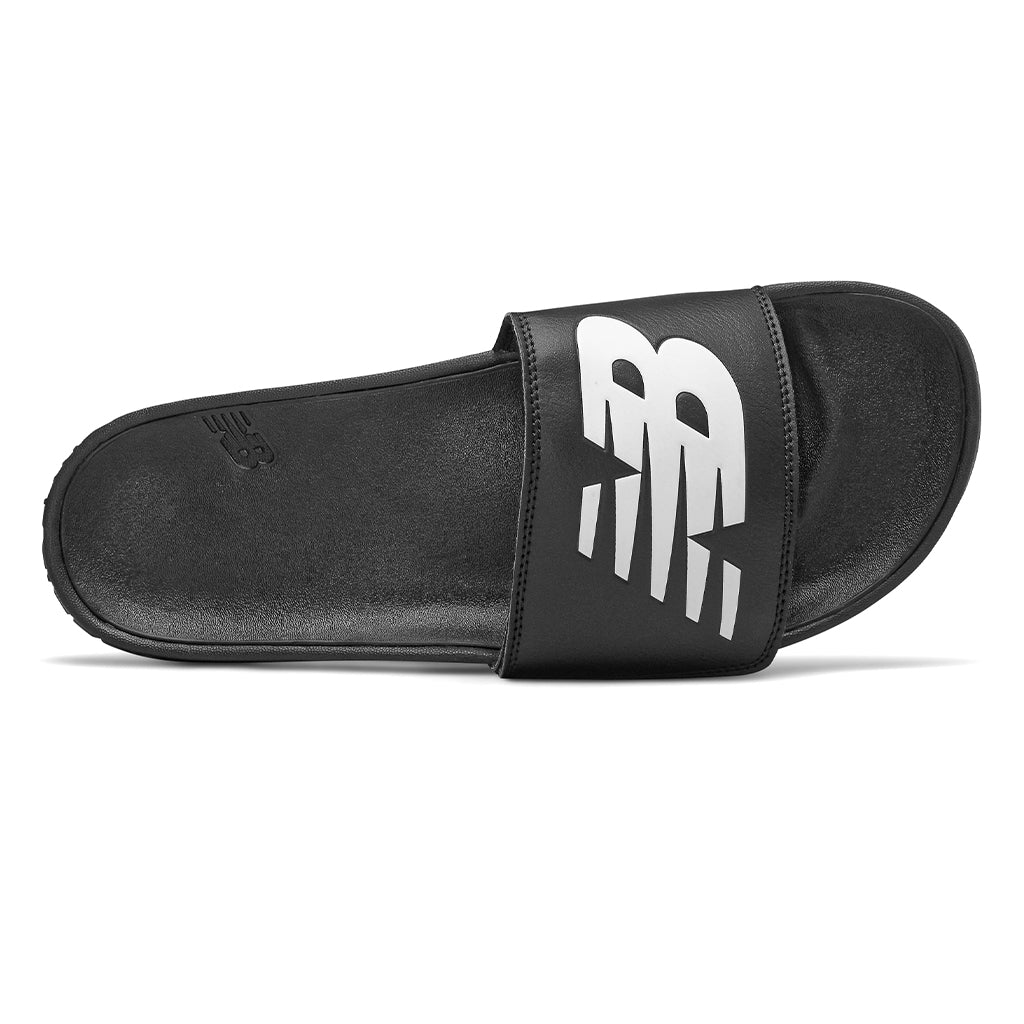 New Balance 200 Adjustable Slide Sandals for Men - Comfortable Black Athletic Slides SMA200B1 - Perfect for Gym, Pool, Beach & Casual Wear