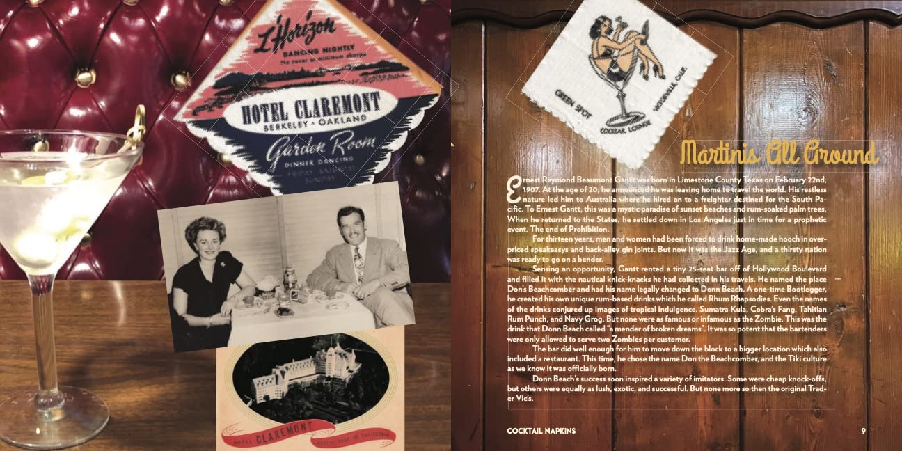 Bar Keeps: Premium California Cocktail Napkins Set - Perfect for Home Bars, Parties & Entertaining