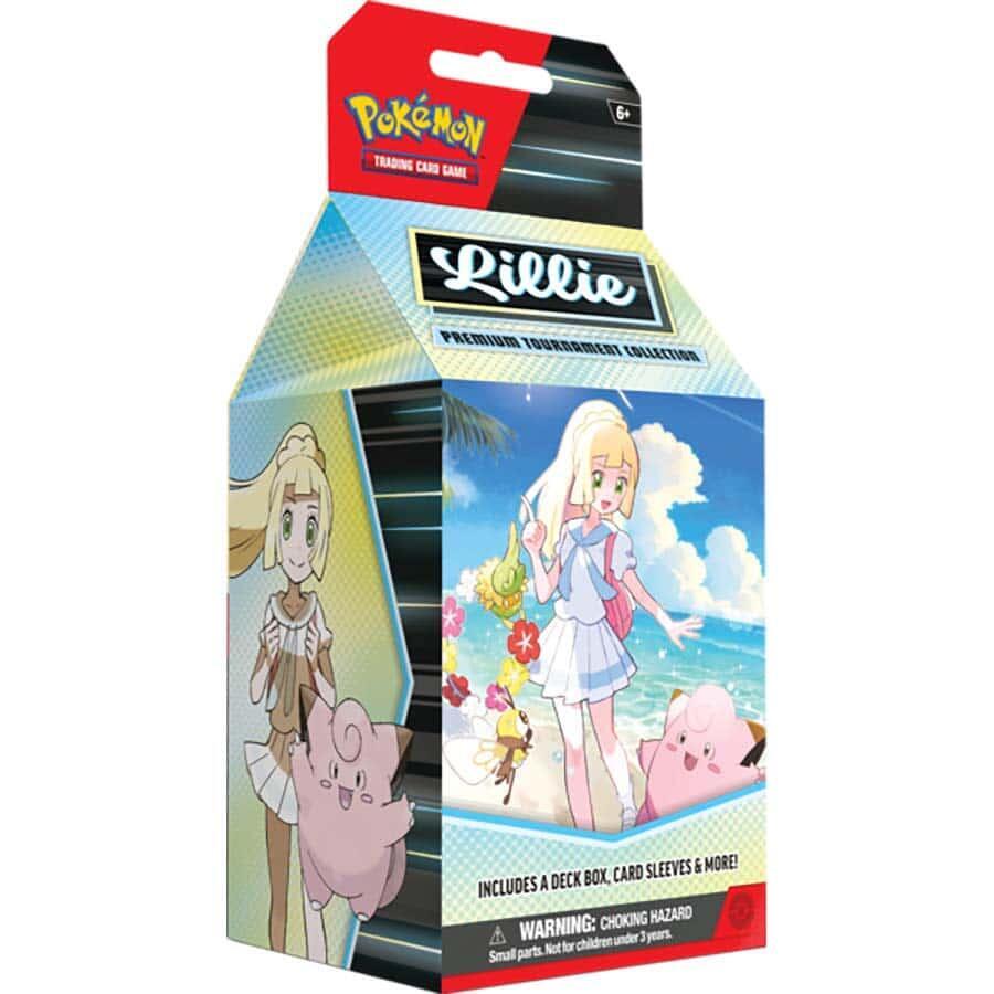 Pokemon Lillie Premium Tournament Collection Card Set - Official Pokemon TCG Cards for Collectors & Players - Perfect for Tournaments, Gifts & Display