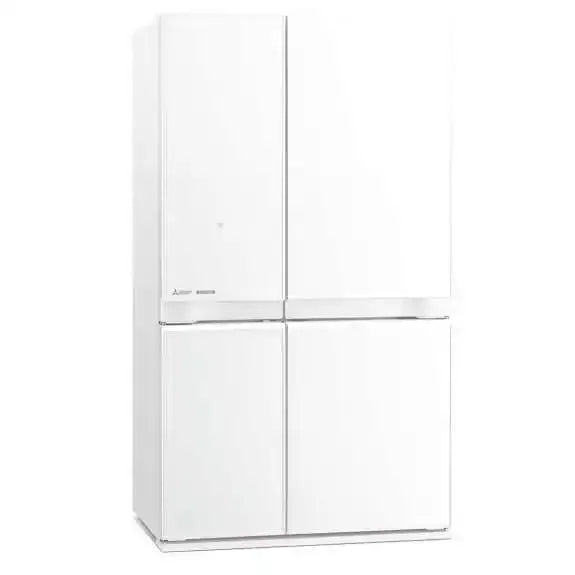 Mitsubishi Electric 580L French Door Refrigerator - Energy Efficient, Frost-Free, Spacious White Fridge for Modern Kitchen & Large Family Storage
