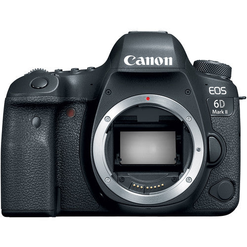 Canon EOS 6D Mark II DSLR Camera Body - 26.2MP Full Frame Digital Camera with 45-Point AF, 4K Video & Wi-Fi Connectivity - Perfect for Portrait, Landscape & Travel Photography