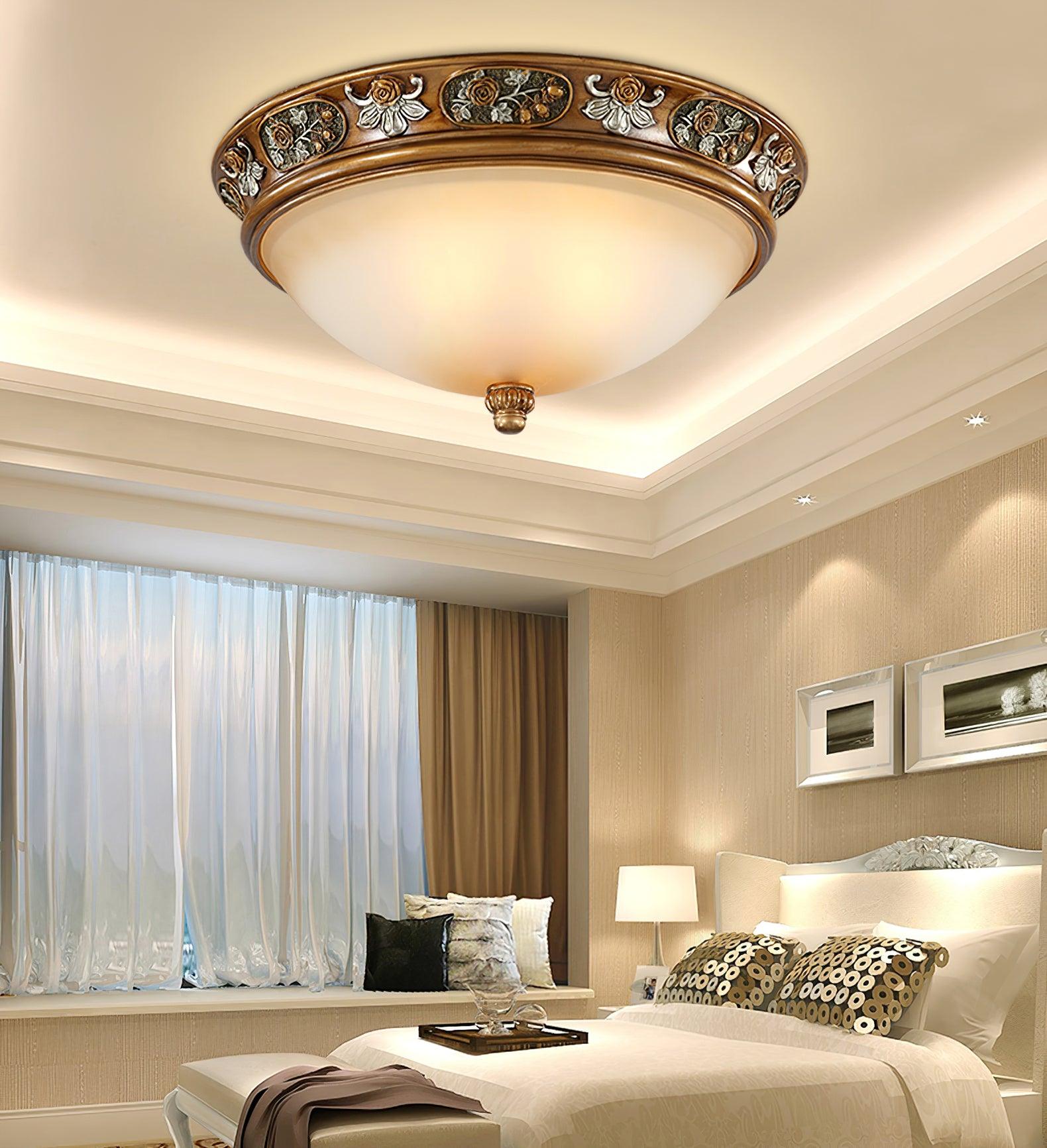 Deltana Recessed Ceiling Light Fixture - Waterproof Resin Housing - Dimmable LED Downlight for Bathroom, Kitchen, and Hallway Lighting