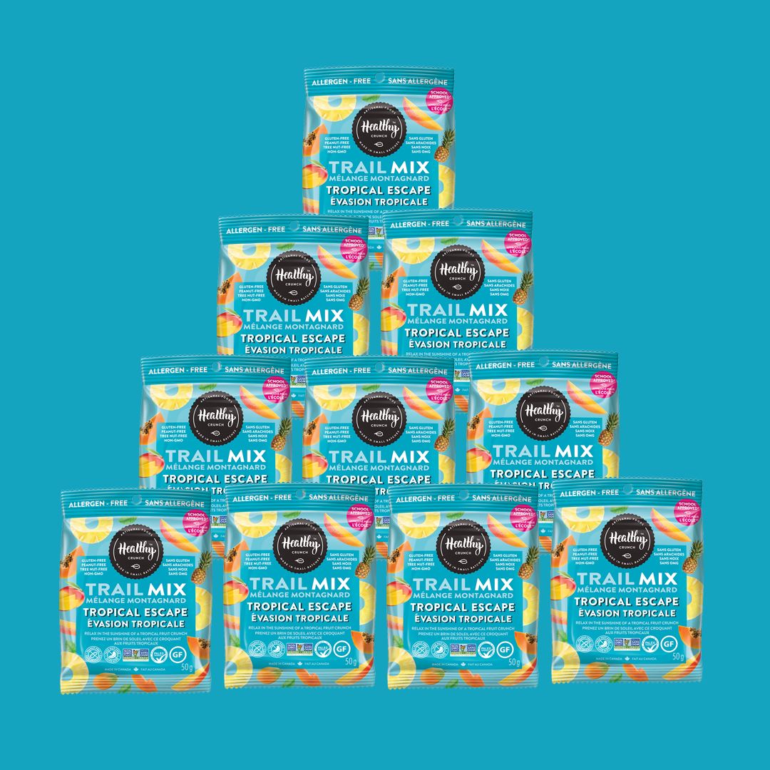 Premium Tropical Escape Trail Mix - Dried Fruits, Nuts & Seeds Snack - Perfect for Hiking, Camping & Healthy On-the-Go Energy
