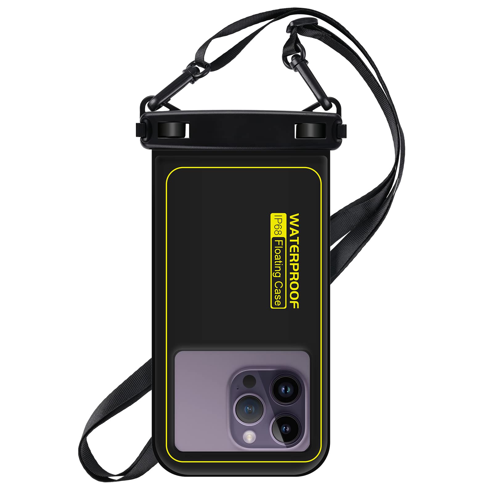 **MR.LUYU IPX8 Waterproof Phone Pouch - Floating Waterproof Case for iPhone 15 Pro Max/14/13/12/11, Samsung S24/S23/S22, Huawei & Xiaomi (Up to 6.7