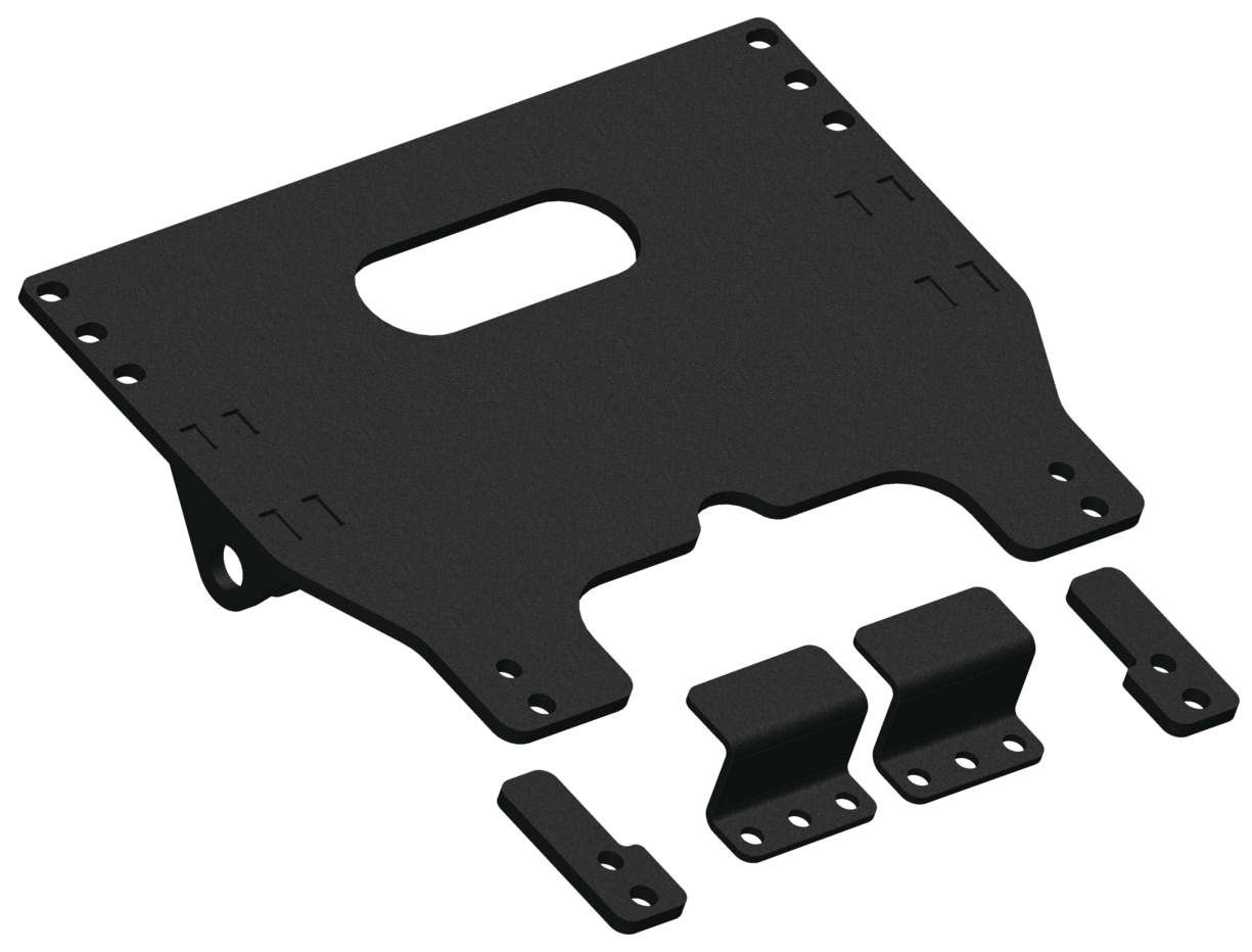 KFI Products 105775 Universal Snow Plow Mount Kit - Heavy Duty Truck & ATV Plow Attachment for Winter Snow Removal (Fits Most Vehicles) - Perfect for Driveways, Parking Lots & Rural Roads