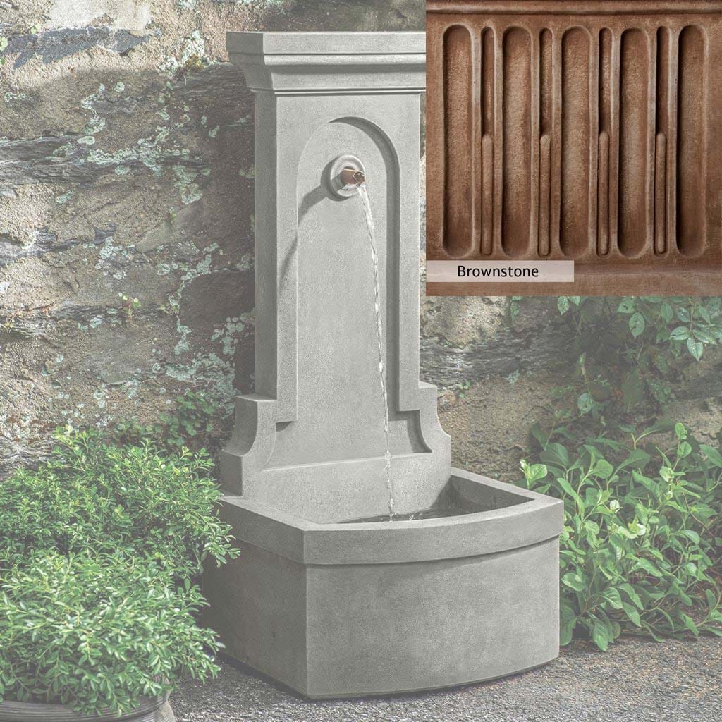 Campania International Loggia Fountain - Outdoor Garden Water Feature for Patio, Yard & Landscaping | Classic Italian Design