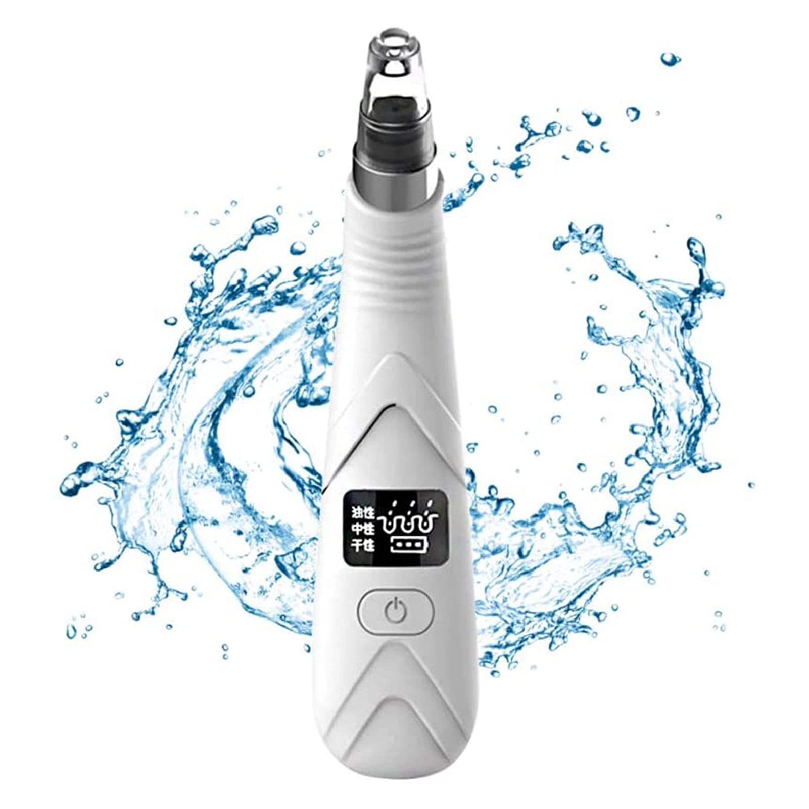 Electric Blackhead Remover & Pore Vacuum Cleaner - Rechargeable Facial Suction Tool for Blackheads, Whiteheads & Acne | Deep Cleansing for Oily & Acne-Prone Skin | Perfect for Daily Skincare Routine & Spa Treatments