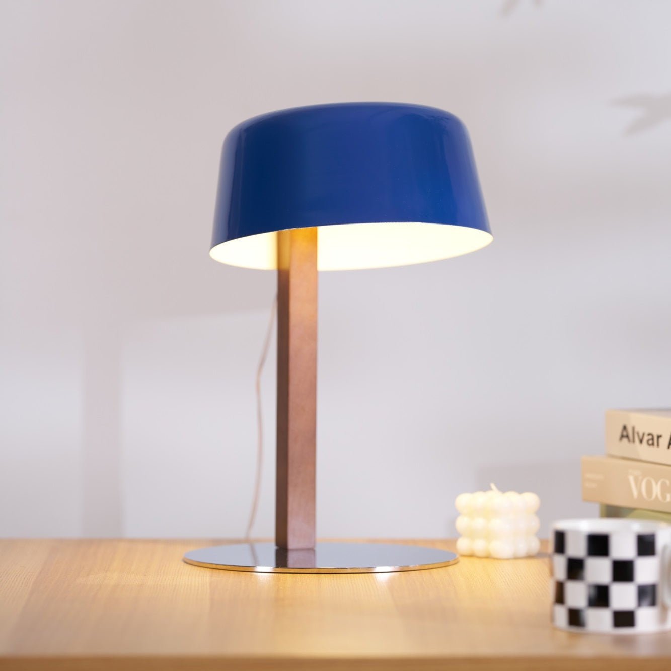 Dario Modern Tilted Table Lamp - Adjustable LED Desk Light for Home Office, Bedroom & Living Room - Perfect for Reading, Working & Decor