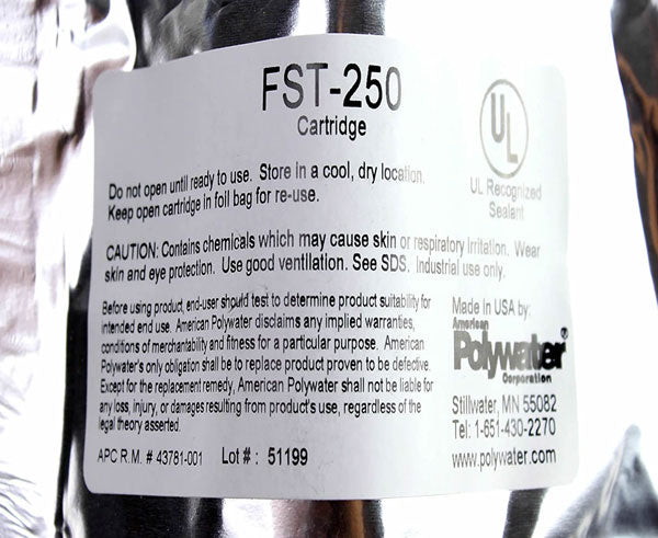8.5Oz FST Foam Duct Sealant Cartridge - HVAC Sealant for Air Ducts, Pipes & Gaps - Professional Grade Foam Sealant for Home & Commercial Use - Weatherproof & Adhesive for Long-Lasting Protection