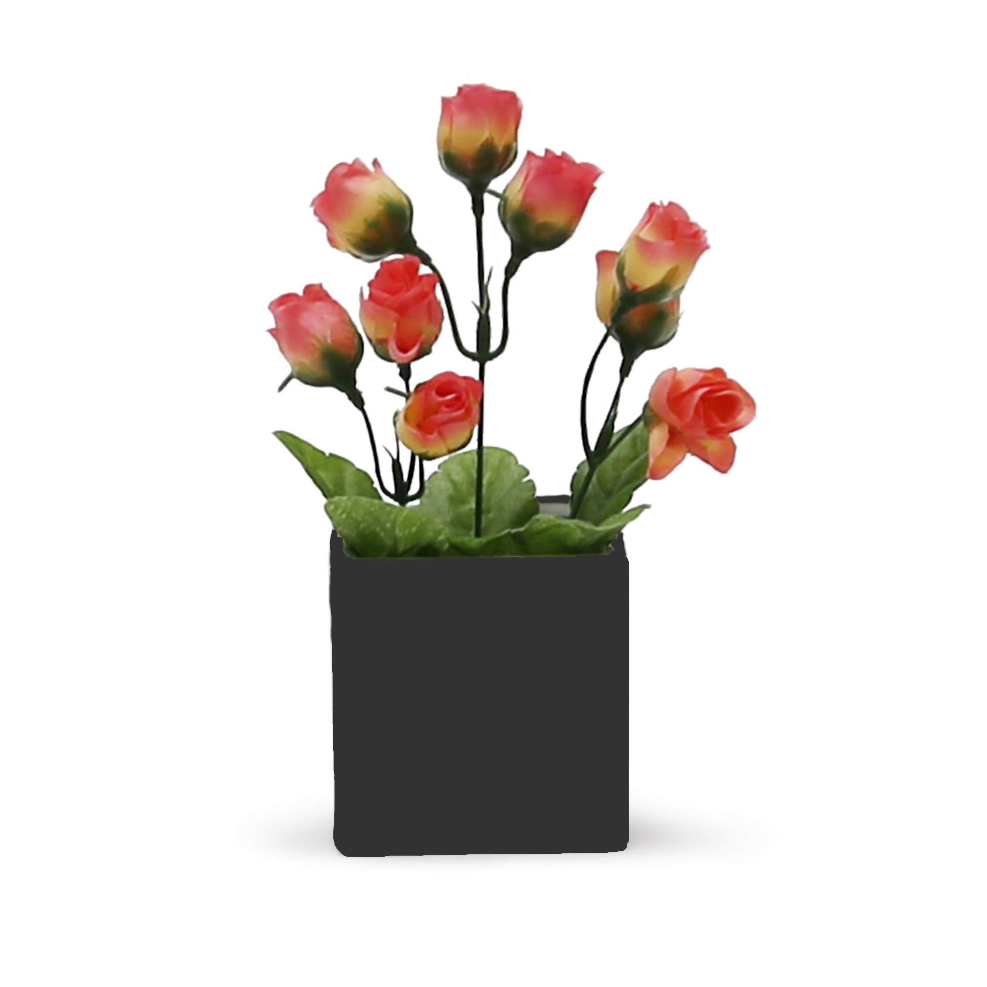 Modern Ceramic Cube Vase - 5.5
