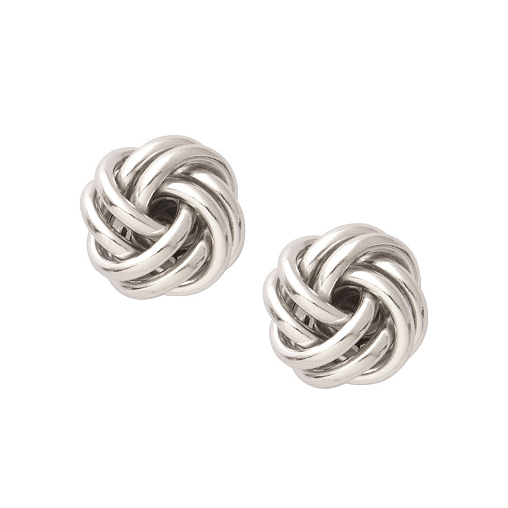Sterling Silver Love Knot Earrings for Women - Elegant & Romantic Jewelry Gift for Her - Perfect for Valentine's Day, Anniversary & Special Occasions