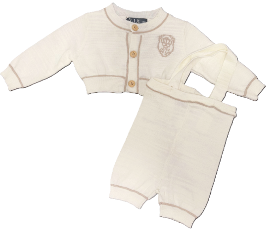 BELATI SLUB EMBROIDERED LONG SLEEVE BABY ROMPER SET (9 MONTHS TO 3 YEARS) - Perfect for Playdates, Family Photos & Everyday Comfort