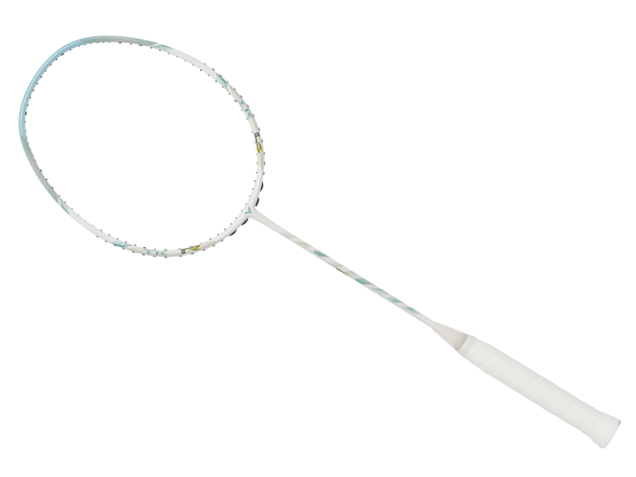 Victor Thruster K R Unstrung Badminton Racket - Professional Carbon Fiber Badminton Racquet [Cockatoo Green] TK-R | Lightweight & Durable for Competitive Play & Training