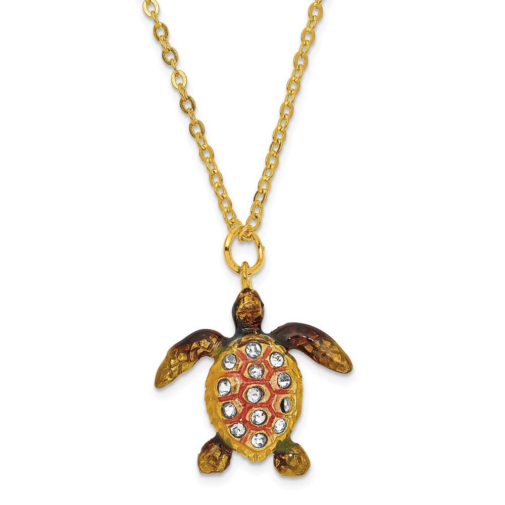 Sonia Jewels Palm Beach Loggerhead Sea Turtle Trinket Box 3