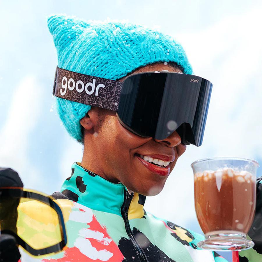 Apres All Day Snow Goggles - Polarized Ski & Snowboard Goggles for Men & Women - UV Protection, Anti-Fog Lens - Perfect for Skiing, Snowboarding & Winter Sports