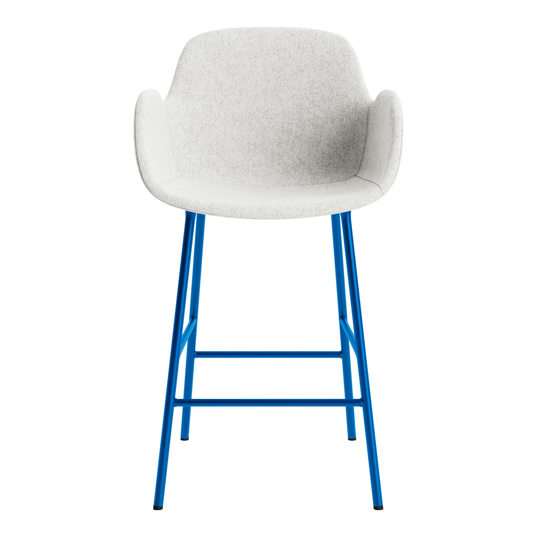 Stylish Fully Upholstered Form Counter Armchair - Perfect for Kitchen Islands, Breakfast Bars & Home Dining Areas