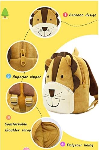 **Cute Cartoon Toddler Backpack for Boys & Girls Ages 1-5 - Lightweight Preschool & Nursery School Bag for Travel, Picnic & Daily Use**