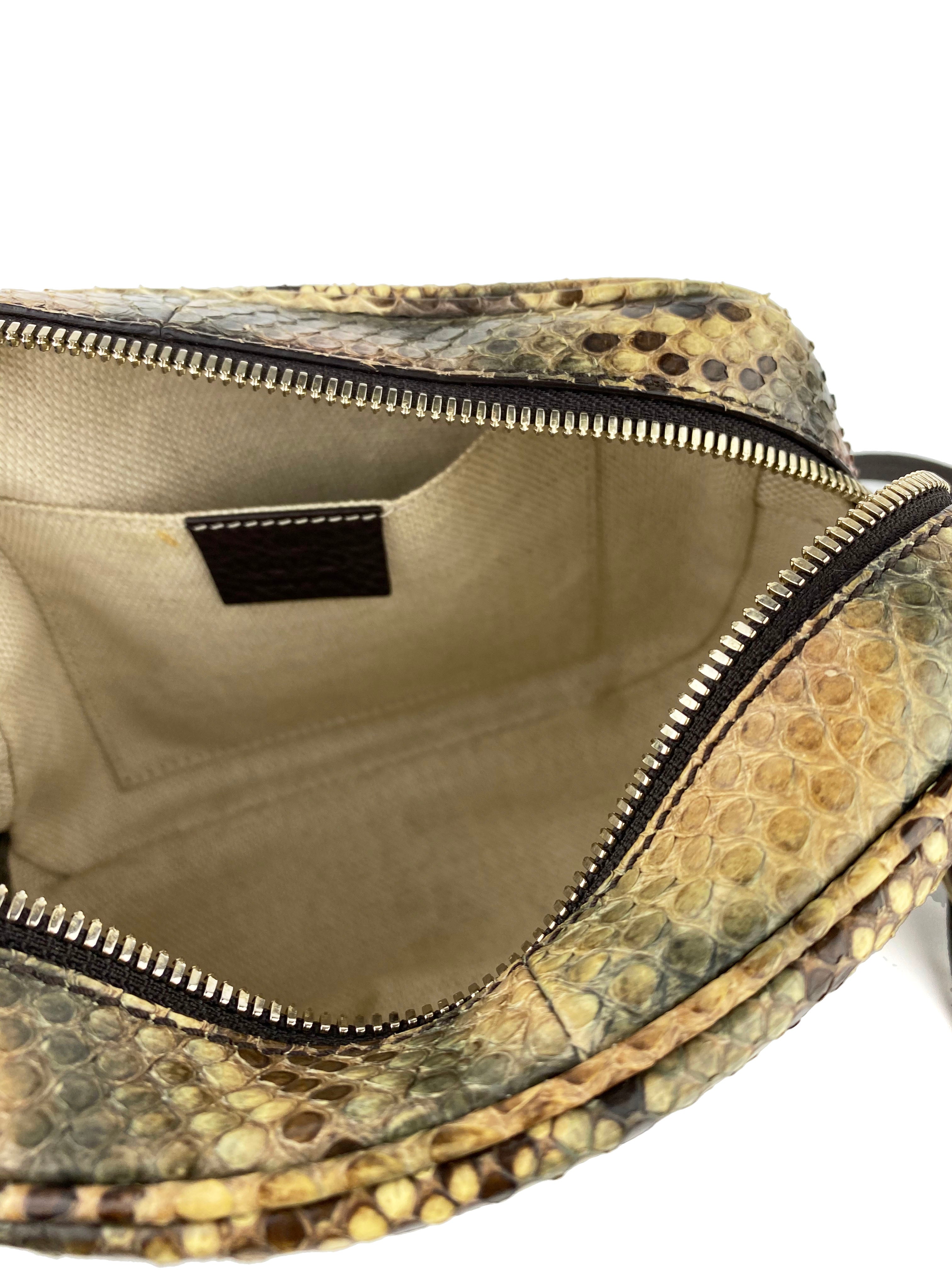 Authentic Gucci Snakeskin Small Soho Disco Crossbody Bag - Luxury Designer Handbag for Women, Perfect for Night Out, Party & Date Night