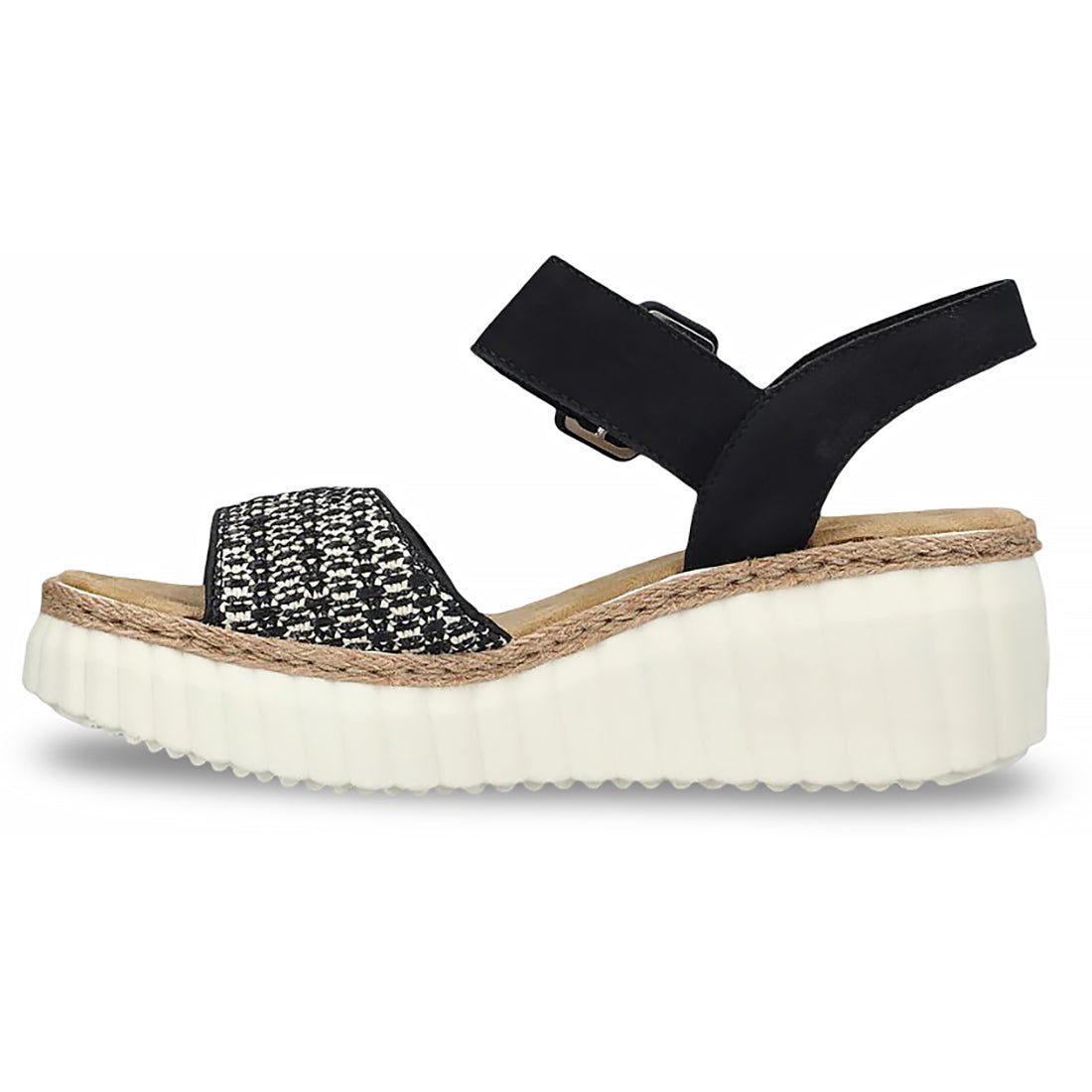 Rieker Rose 61976 Women's Comfortable Casual Shoes - Stylish & Lightweight for Everyday Wear, Walking, and Office Use