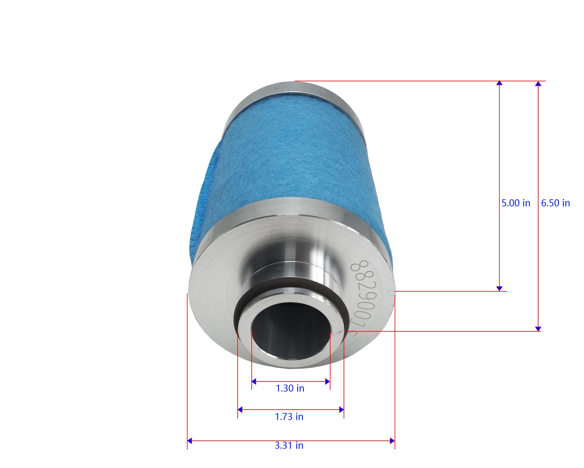 MIAACF Air/Oil Separator Replacement for Screw Air Compressor - High Efficiency Filtration Accessory for Industrial & Workshop Equipment