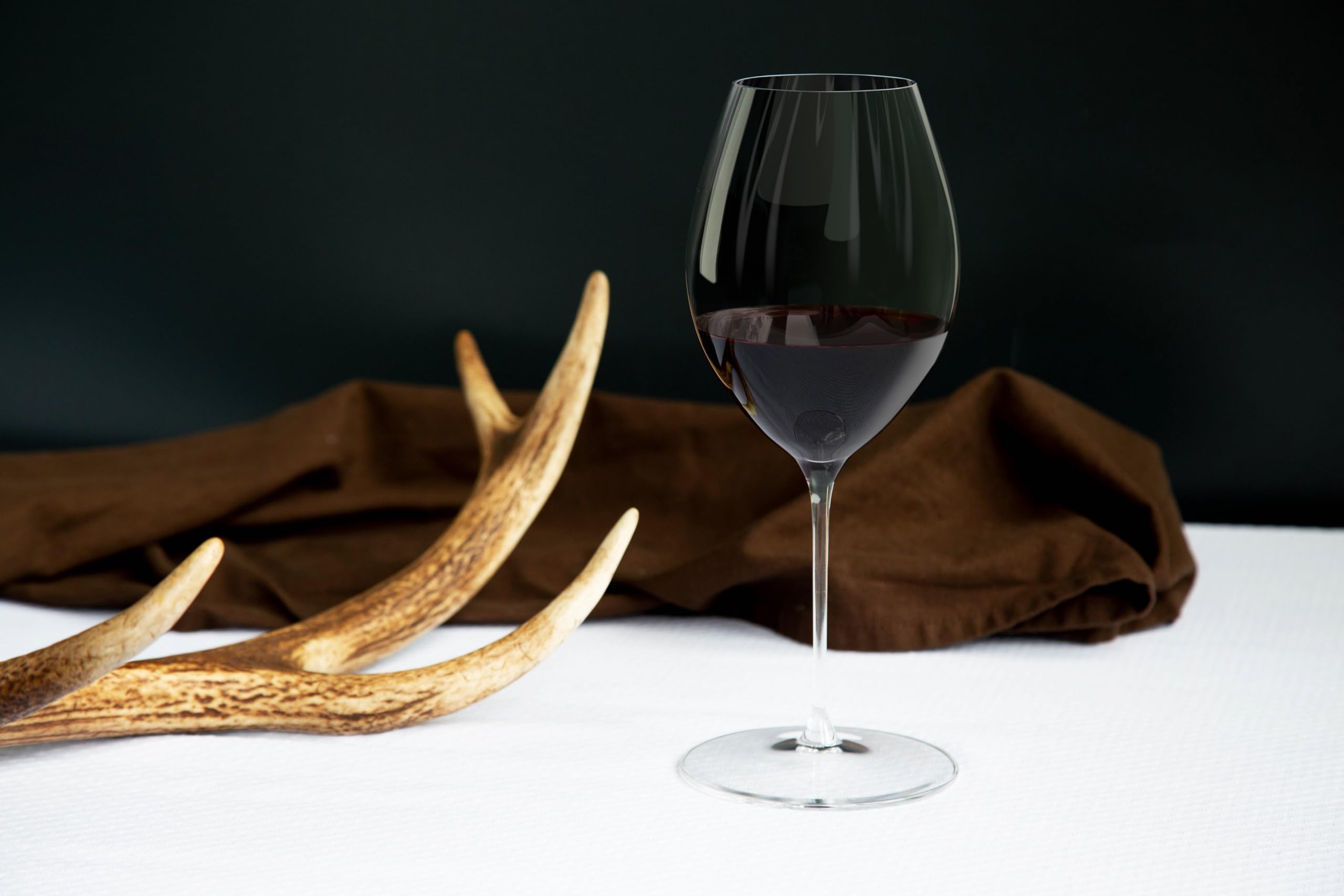 Riedel Performance Shiraz Wine Glass Set - Premium Crystal Red Wine Glasses for Shiraz & Bold Reds - Perfect for Dinner Parties, Wine Tasting & Gift Giving