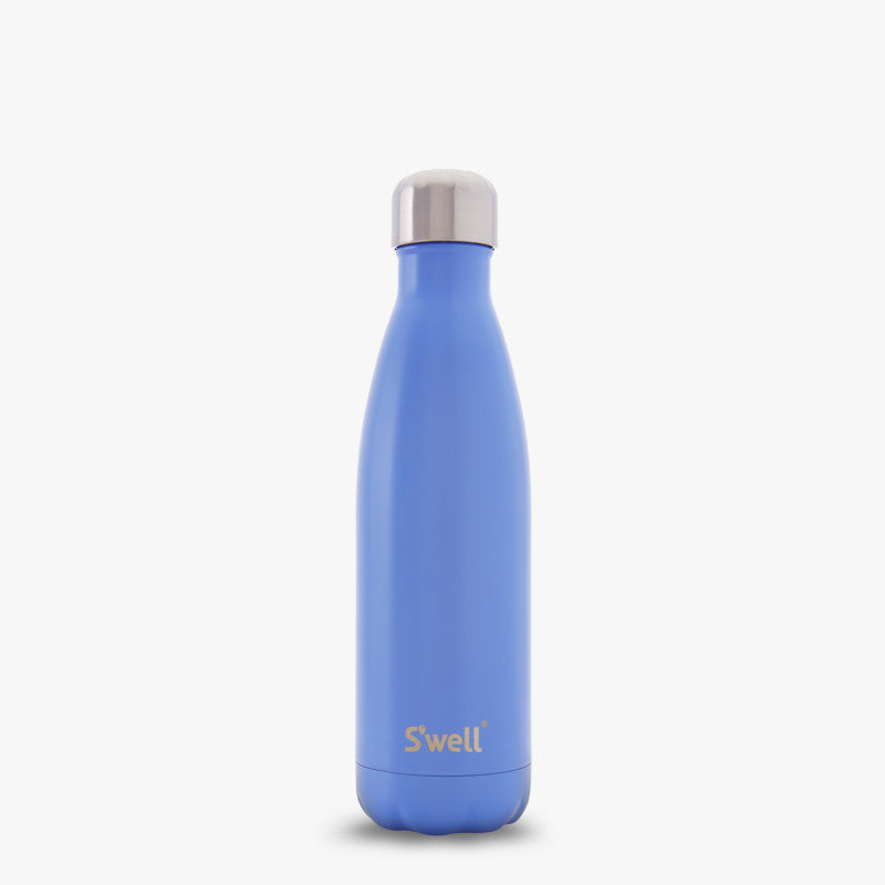 S'well Satin 17oz (500mL) Stainless Steel Water Bottle - Insulated, Leak-Proof & Eco-Friendly for Gym, Hiking & Travel