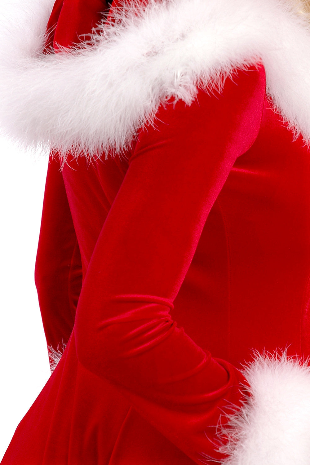 Warm and Cozy Mistletoe Long Hooded Robe for Women - Perfect for Winter Loungewear, Spa Days, and Holiday Comfort