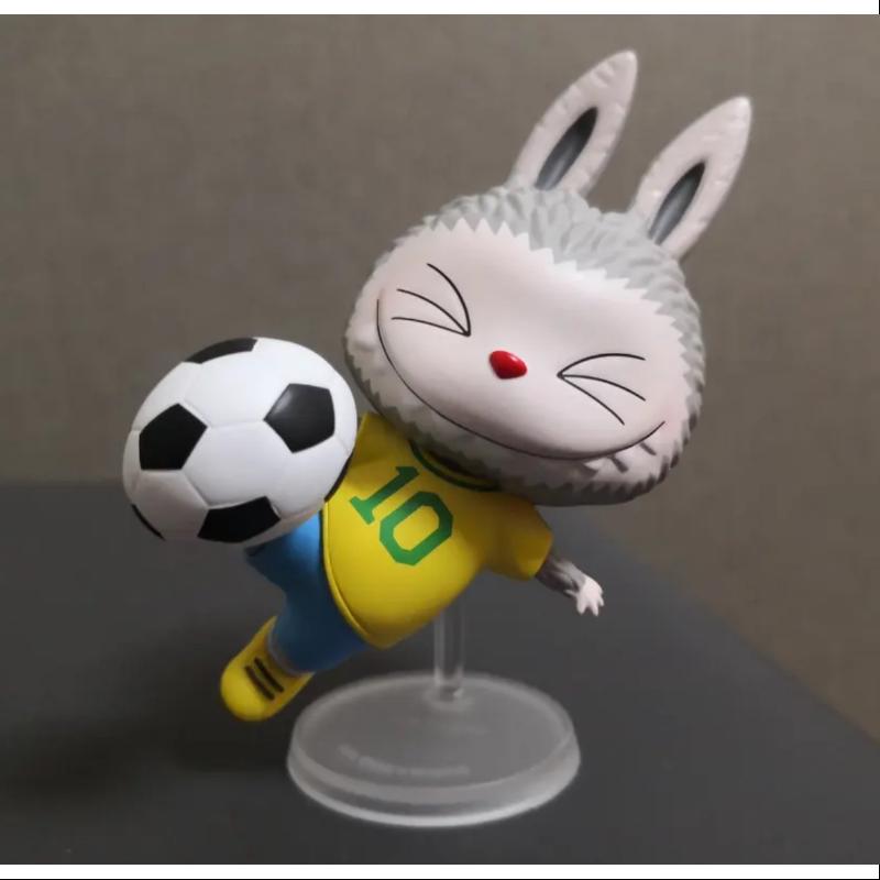 Labubu The Monsters Sports Series FOOTBALL Action Figure - Collectible Vinyl Art Toy for Display & Gifts | Perfect for Anime Fans, Home Decor, and Office Desk Accessories
