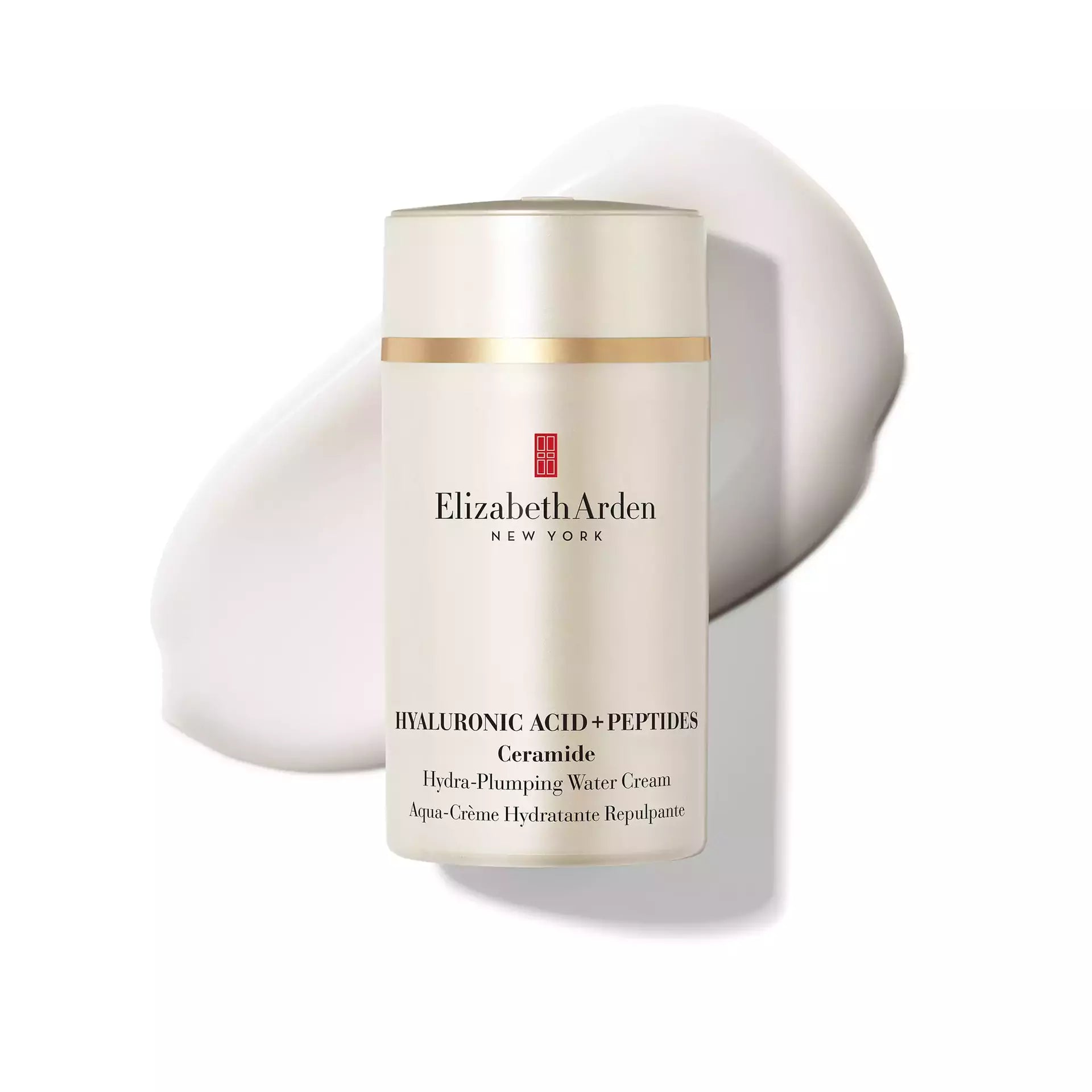 Hydrating Hyaluronic Acid & Peptides Ceramide Moisturizing Cream for Dry Skin - Plump & Glow for Day & Night Skincare Routine