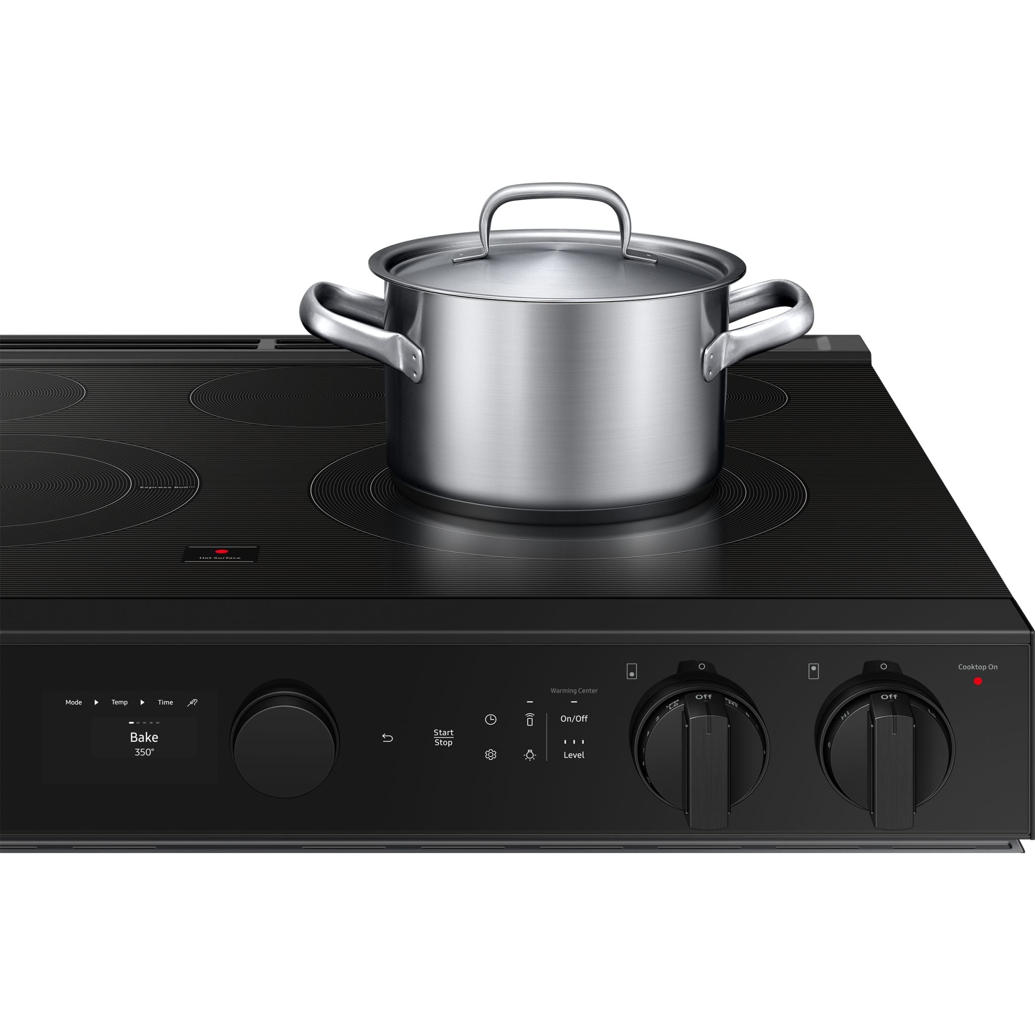 Samsung NSE6DG8500SRAC Slide-In Electric Range - 30 Inch Stainless Steel Smart Oven with Convection & Air Fry - Perfect for Modern Kitchens & Home Cooking