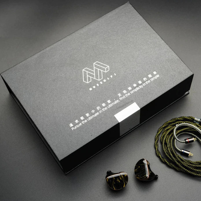 Muse HiFi POWER Planar Magnetic In-Ear Monitors (IEMs) - Premium Audiophile Earbuds for Music Lovers, Studio Monitoring & Gaming